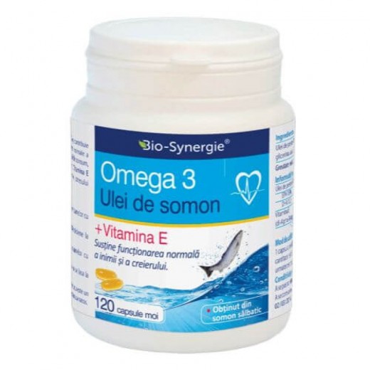 Bio Synergie Omega 3 1000mg + Vitamina E 120cps