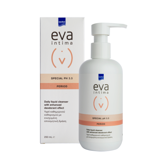 Gel de curatare zilnica cu efect dezodorizant Eva Intima Special pH 3.5, 250ml, Intermed