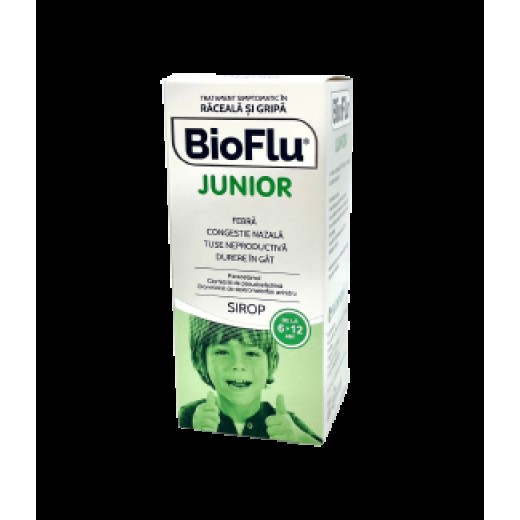 Bioflu Junior sirop 100ml - Biofarm