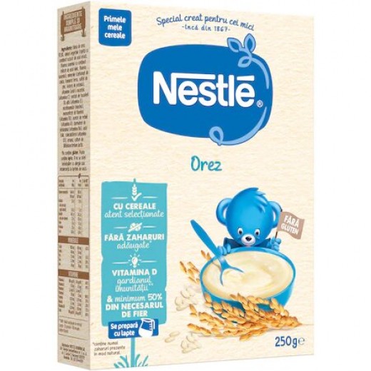 Nestle Cereale Orez pentru copii 250g 