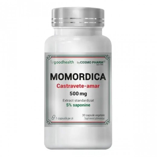 Momordica Charantia 500g, 30 capsule, Cosmopharm