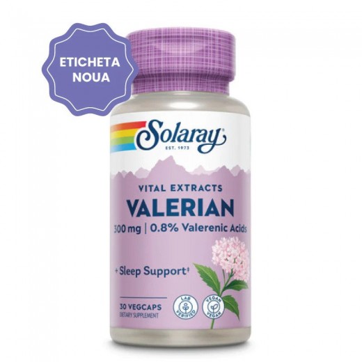 Valerian Solaray, 30 capsule, Secom