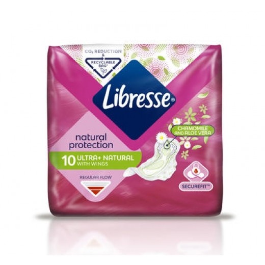Absorbante Libresse Ultra Natural Protection 10 bucati