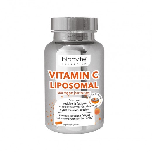 Biocyte Vitamina C Lipozomala 30 capsule
