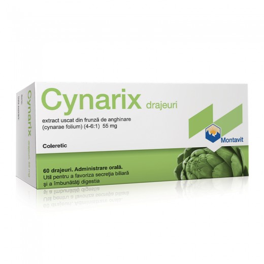 Cynarix 55mg x 60 drajeuri