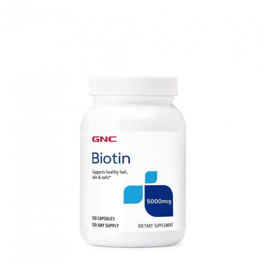 GNC Biotin 5000mcg 120 capsule
