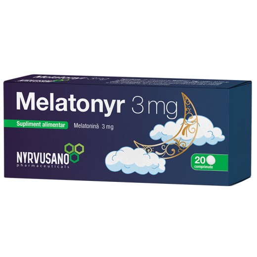 Melatonyr 3mg x 20 comprimate
