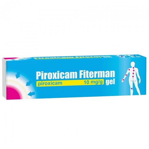 Piroxicam 1% gel 45g-Fiterman