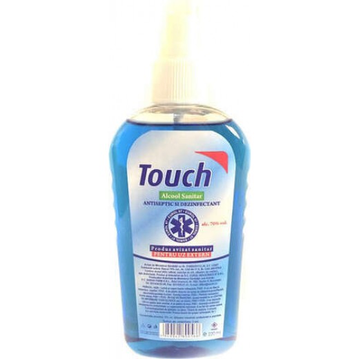 Touch Alcool Sanitar 220ml