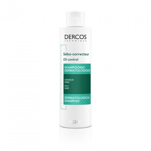 Vichy Dercos  Şampon Sebocorector pentru păr gras 200ml